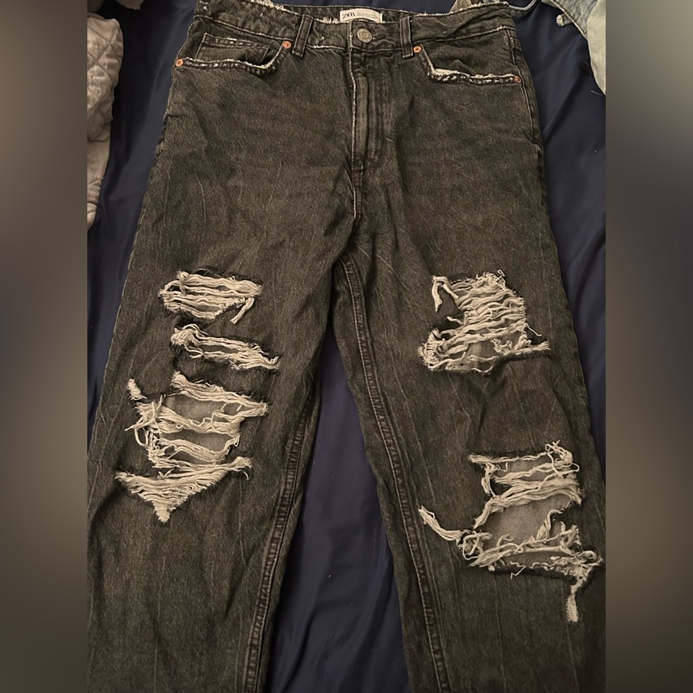 Dark wash Boyfriend jeans